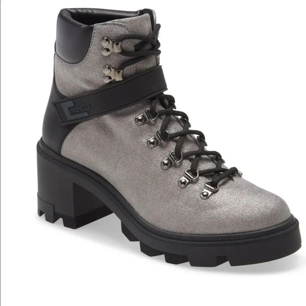 Moncler Carol hiking boot. Brand new in original box 9.5 - Picture 1 of 16